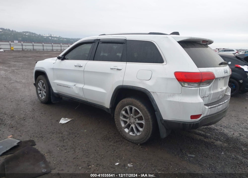 2016 JEEP GRAND CHEROKEE LIMITED VIN: 1C4RJFBG5GC478277
