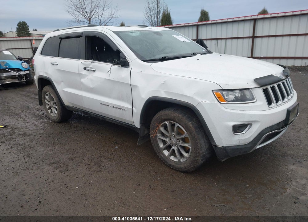 2016 JEEP GRAND CHEROKEE LIMITED VIN: 1C4RJFBG5GC478277