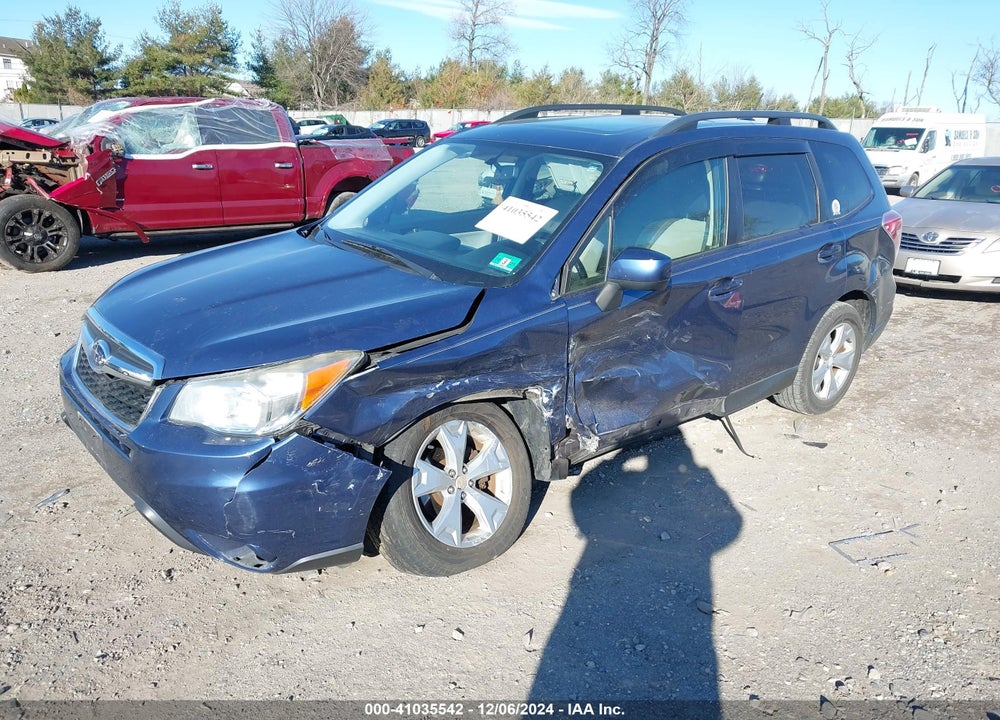 2014 SUBARU FORESTER 2.5I PREMIUM VIN: JF2SJAGCXEH535603