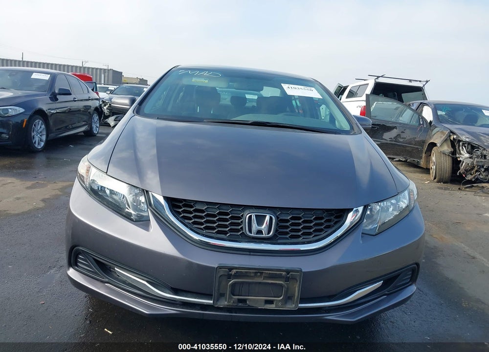 2015 HONDA CIVIC LX VIN: 19XFB2F53FE271802