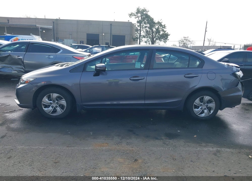 2015 HONDA CIVIC LX VIN: 19XFB2F53FE271802