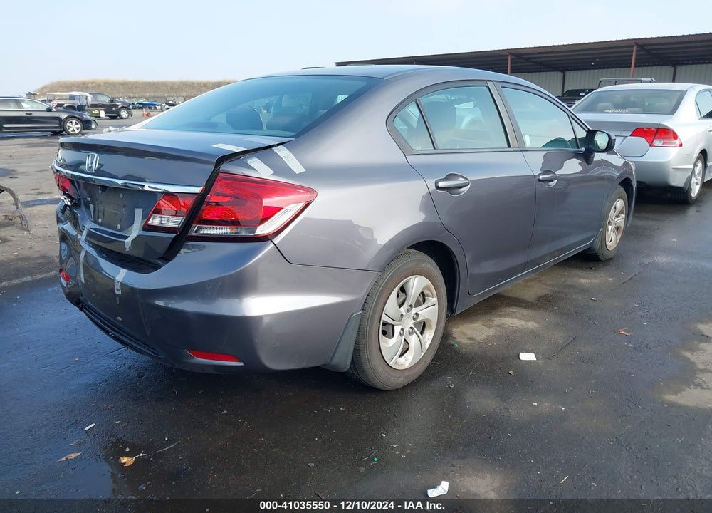 2015 HONDA CIVIC LX VIN: 19XFB2F53FE271802