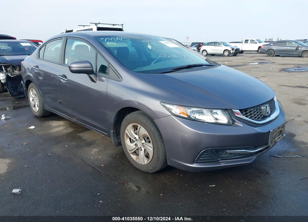 2015 HONDA CIVIC LX VIN: 19XFB2F53FE271802