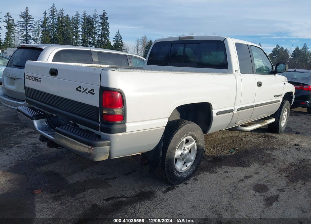 1999 DODGE RAM 1500 ST VIN: 3B7HF13Y4XM579686