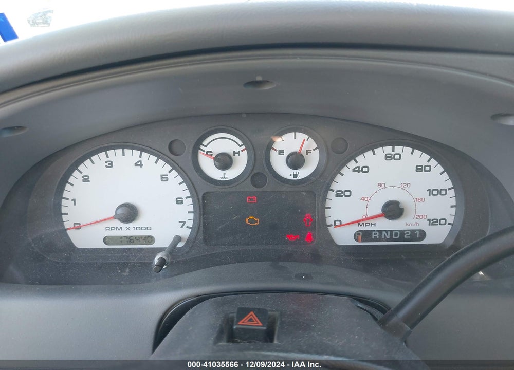 2004 FORD RANGER EDGE/TREMOR/XLT VIN: 1FTYR44U04PB58834