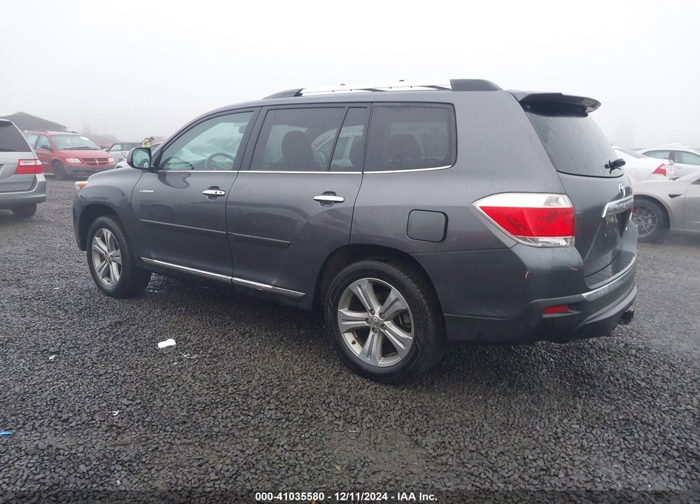 2012 TOYOTA HIGHLANDER LIMITED V6 VIN: 5TDDK3EH1CS118510