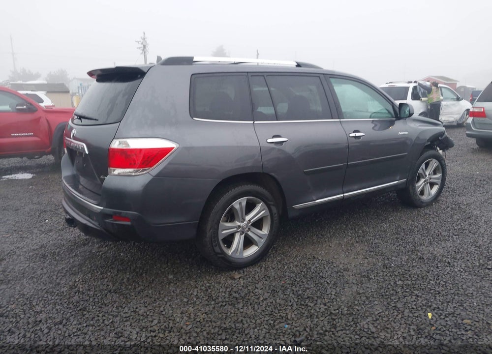 2012 TOYOTA HIGHLANDER LIMITED V6 VIN: 5TDDK3EH1CS118510