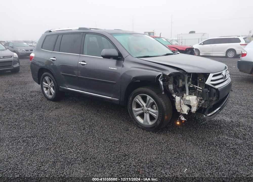 2012 TOYOTA HIGHLANDER LIMITED V6 VIN: 5TDDK3EH1CS118510