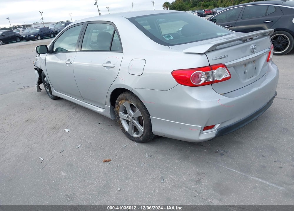 2013 TOYOTA COROLLA S VIN: 5YFBU4EEXDP159421