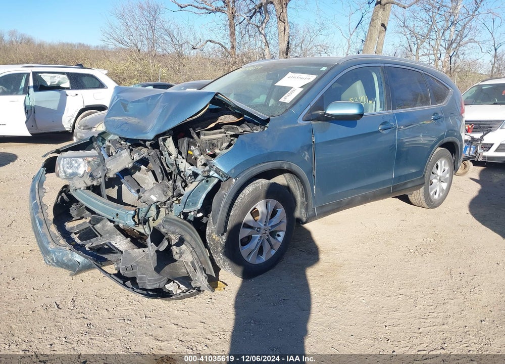 2014 HONDA CR-V EX-L VIN: 2HKRM4H79EH667048