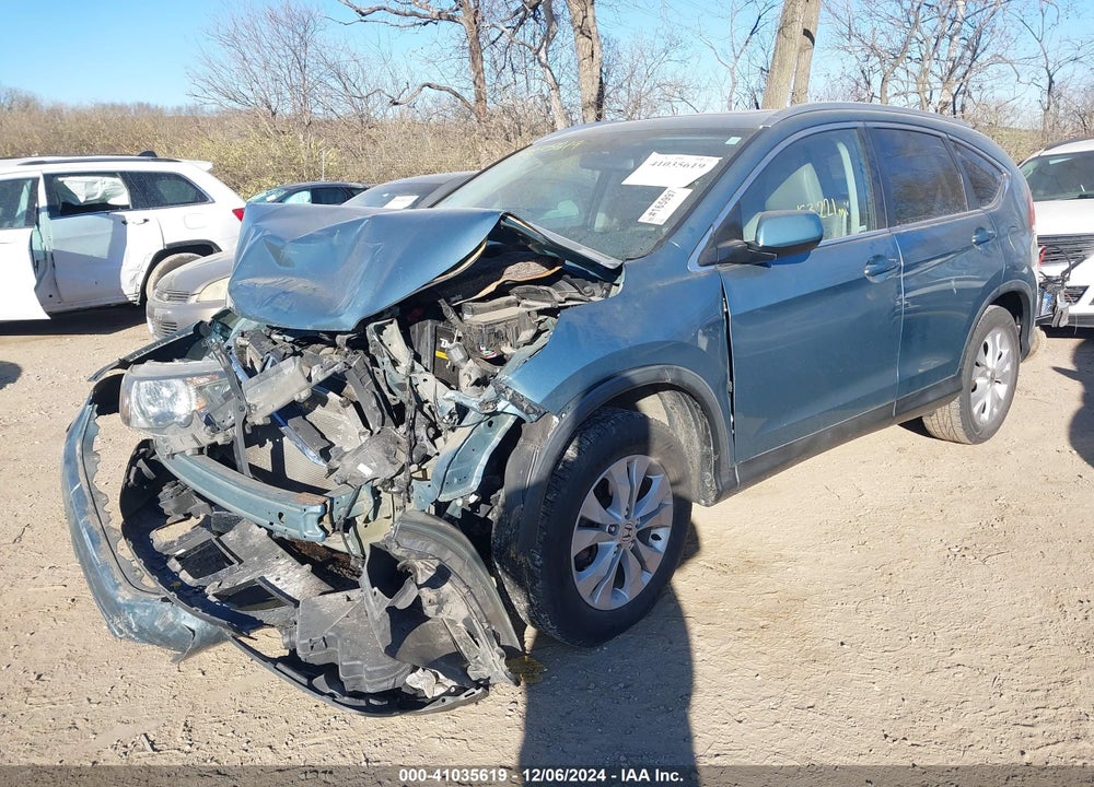 2014 HONDA CR-V EX-L VIN: 2HKRM4H79EH667048