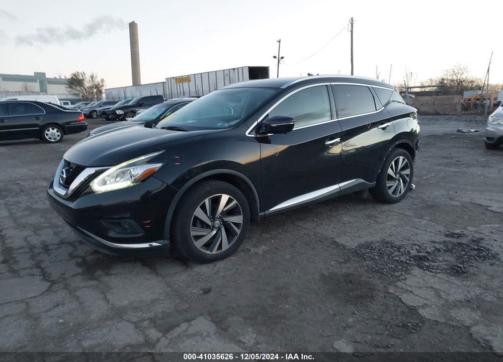 2015 NISSAN MURANO PLATINUM VIN: 5N1AZ2MH6FN207425