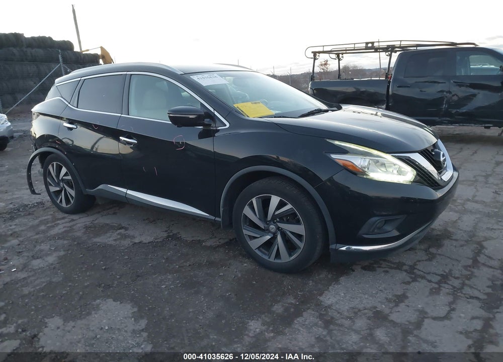 2015 NISSAN MURANO PLATINUM VIN: 5N1AZ2MH6FN207425