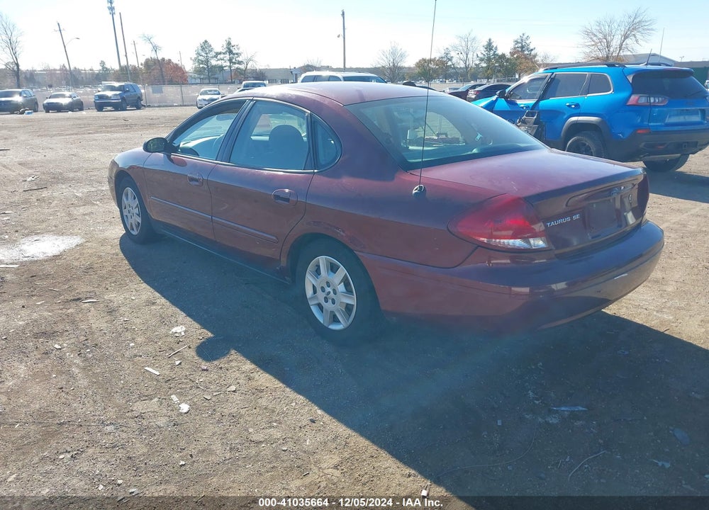 2007 FORD TAURUS SE VIN: 1FAFP53UX7A103521