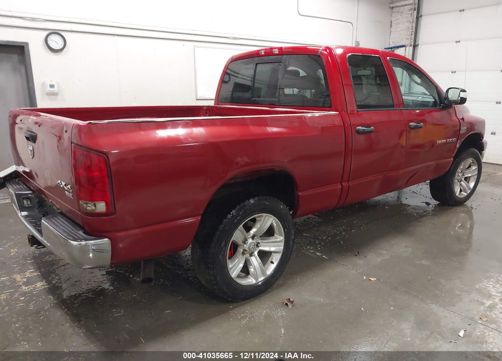 2006 DODGE RAM 1500 SLT/TRX4 OFF ROAD/SPORT VIN: 1D7HU18236S543686