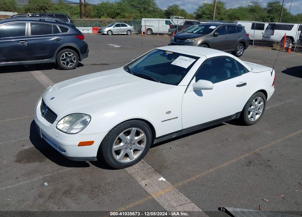 1998 MERCEDES-BENZ SLK 230 VIN: WDBKK47FXWF035069