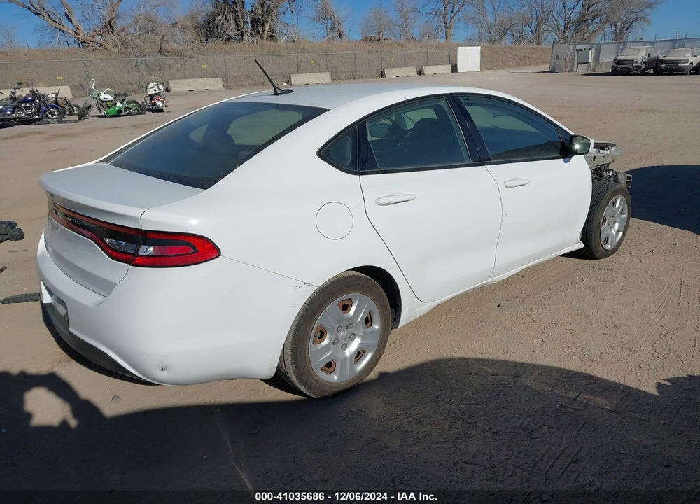 2014 DODGE DART SE VIN: 1C3CDFAA0ED723749
