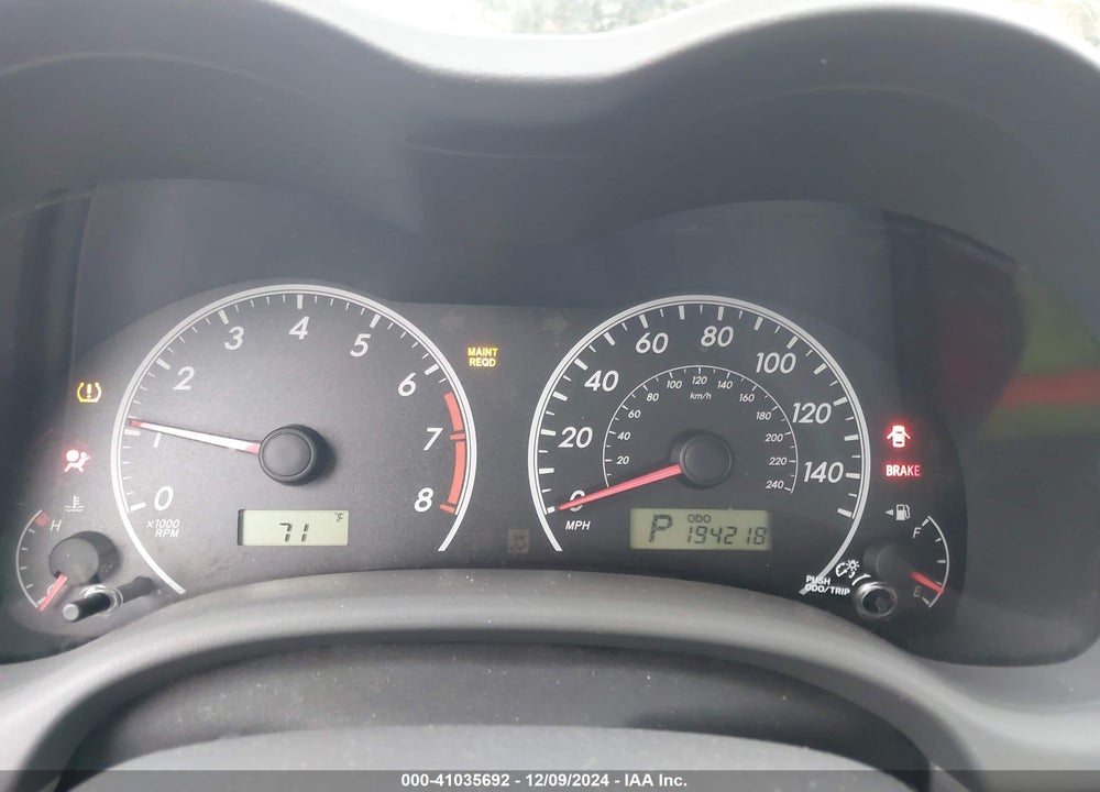 2010 TOYOTA COROLLA LE VIN: 1NXBU4EE4AZ385416