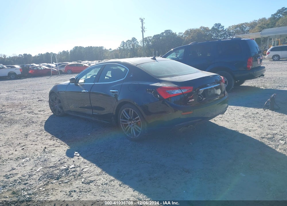 2017 MASERATI GHIBLI S Q4 VIN: ZAM57RTS8H1216926