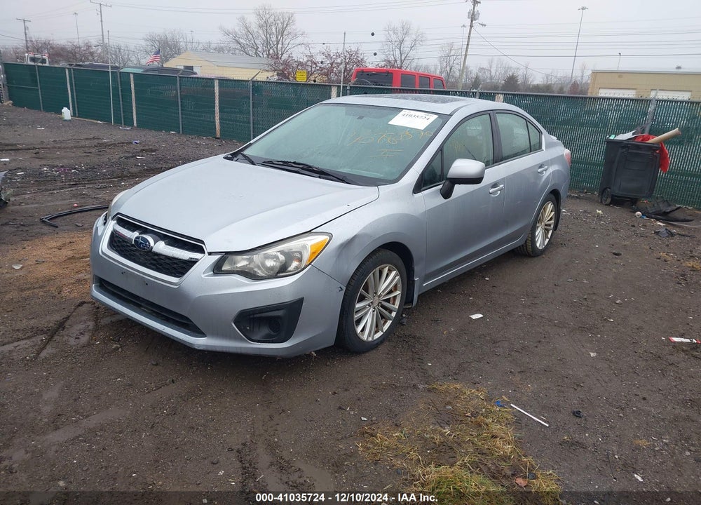2012 SUBARU IMPREZA 2.0I PREMIUM VIN: JF1GJAD61CH015165