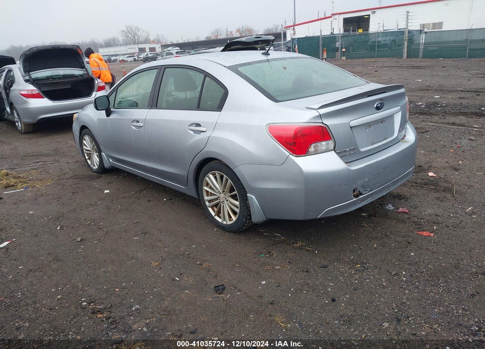 2012 SUBARU IMPREZA 2.0I PREMIUM VIN: JF1GJAD61CH015165