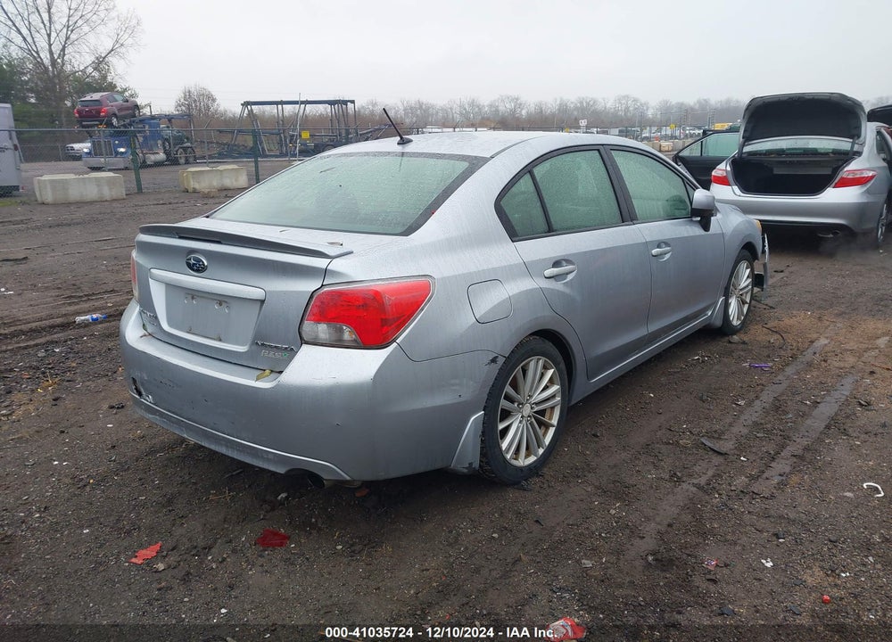 2012 SUBARU IMPREZA 2.0I PREMIUM VIN: JF1GJAD61CH015165