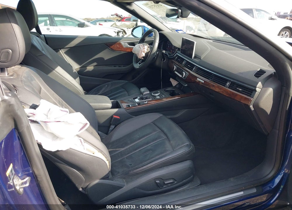 2018 AUDI A5 2.0T PREMIUM VIN: WAUYNGF50JN002350