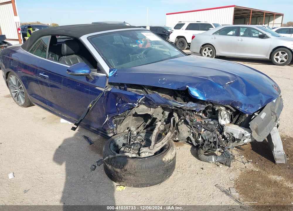 2018 AUDI A5 2.0T PREMIUM VIN: WAUYNGF50JN002350