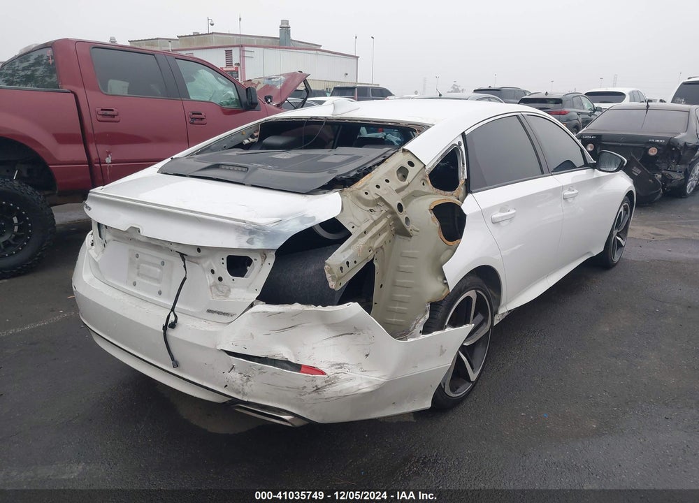 2018 HONDA ACCORD SPORT VIN: 1HGCV1F35JA042876