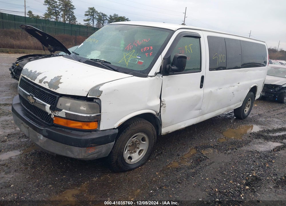 2008 CHEVROLET EXPRESS LS VIN: 1GAHG39K381184482