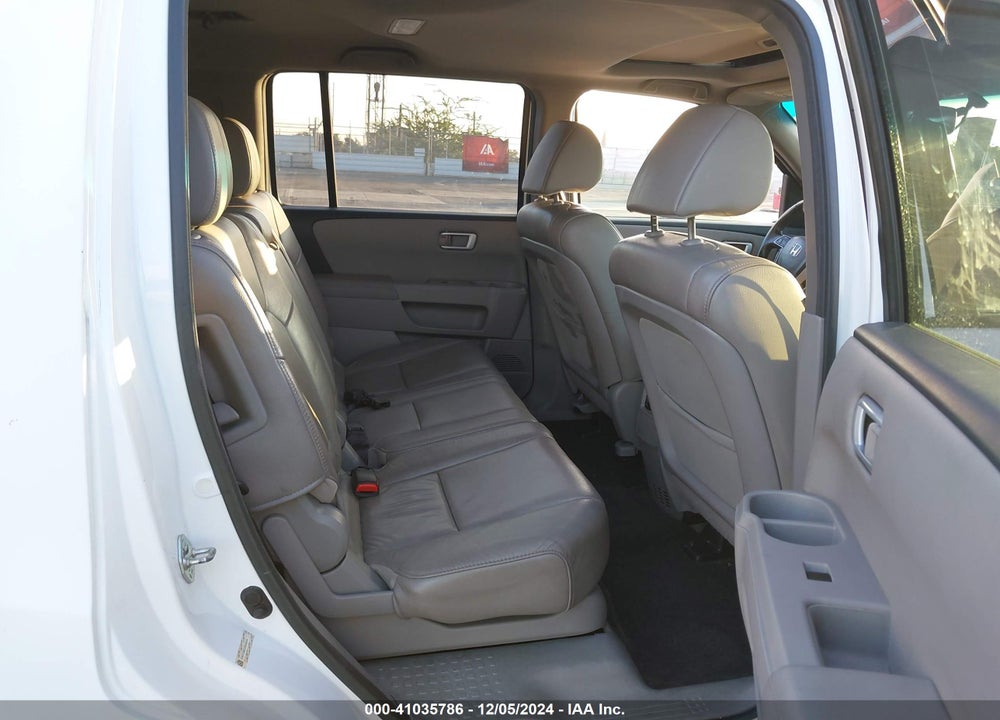 2012 HONDA PILOT EX-L VIN: 5FNYF3H5XCB038666