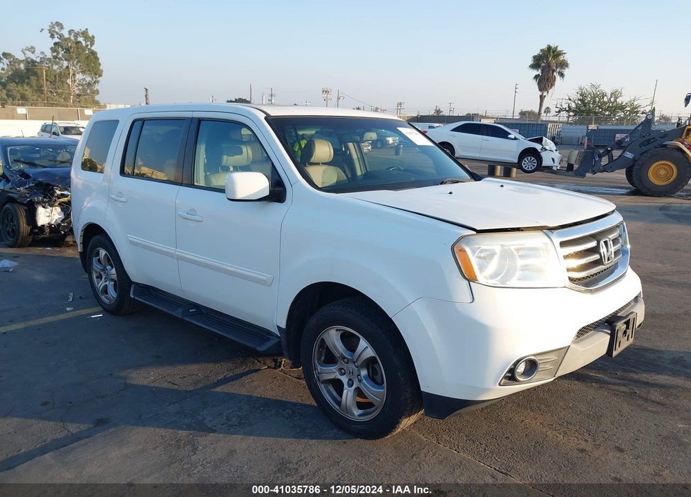 2012 HONDA PILOT EX-L VIN: 5FNYF3H5XCB038666