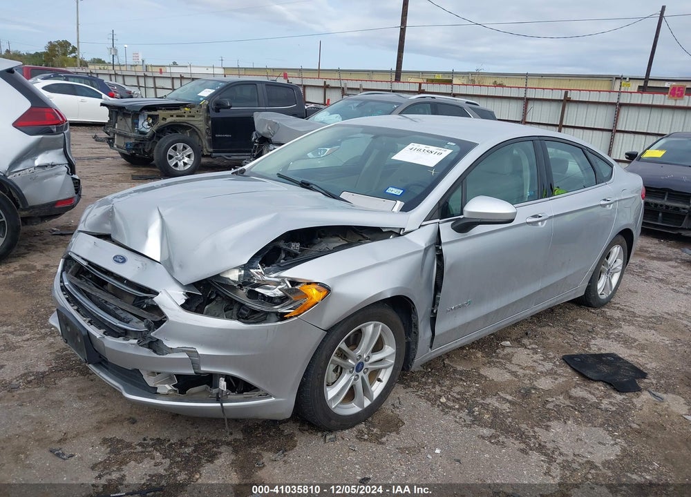 2018 FORD FUSION HYBRID VIN: 3FA6P0LU9JR208180