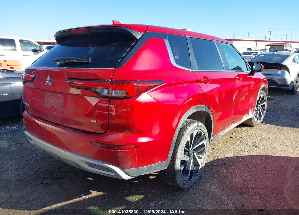 2024 MITSUBISHI OUTLANDER SE 2.5 2WD/SE BLACK EDITION S-AWC/SE BLACK EDITION W/PANO ROOF VIN: JA4J3VA89RZ020988