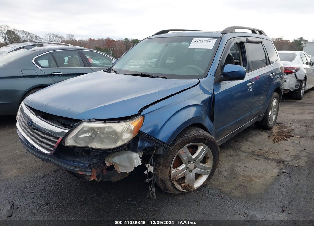 2009 SUBARU FORESTER 2.5X VIN: JF2SH63649H749680