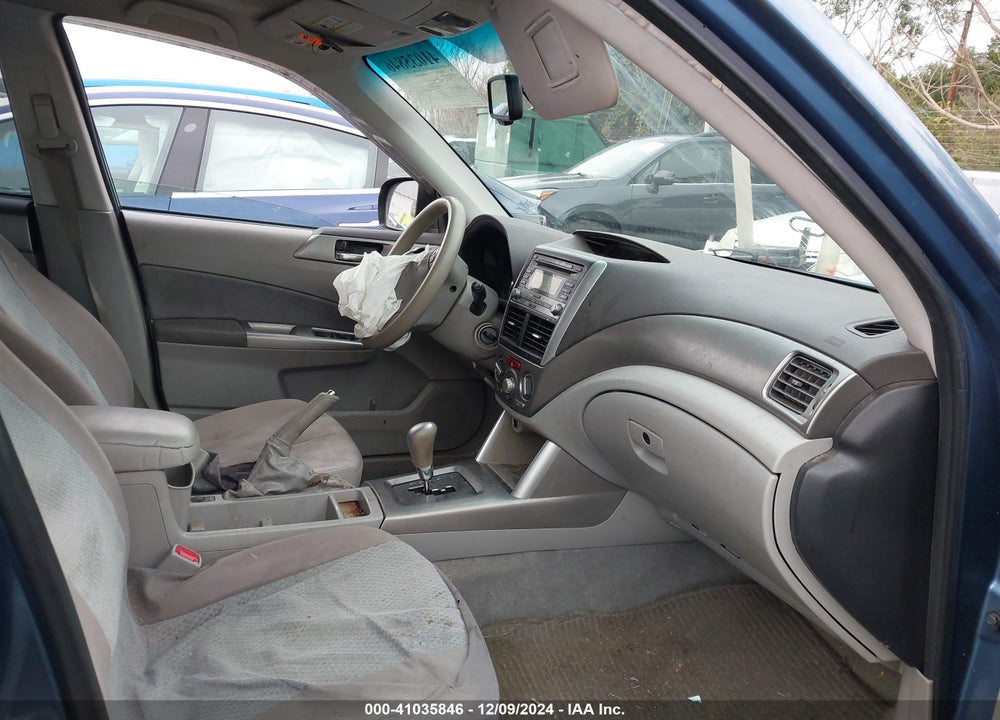 2009 SUBARU FORESTER 2.5X VIN: JF2SH63649H749680