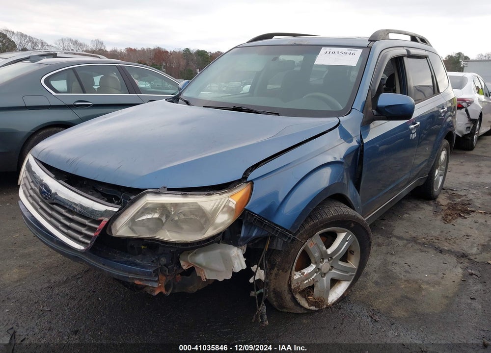 2009 SUBARU FORESTER 2.5X VIN: JF2SH63649H749680