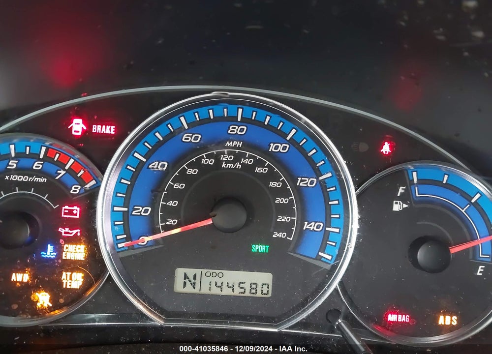 2009 SUBARU FORESTER 2.5X VIN: JF2SH63649H749680
