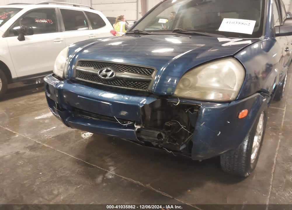 2008 HYUNDAI TUCSON GLS VIN: KM8JM12B88U858359
