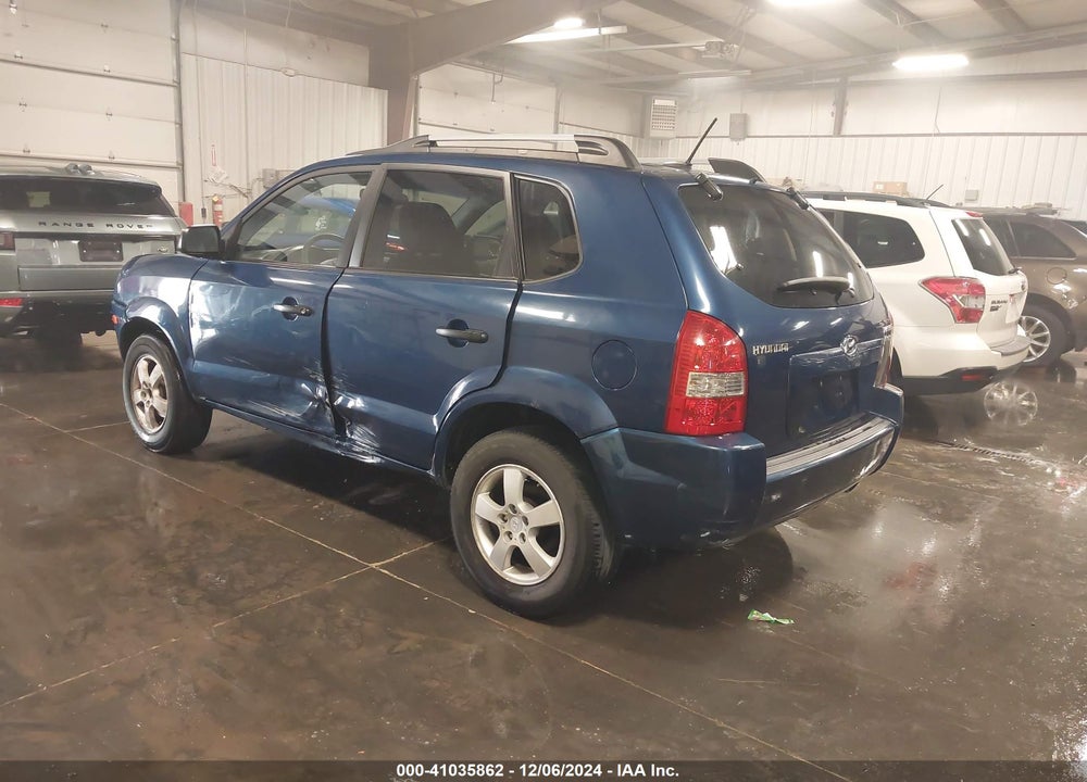 2008 HYUNDAI TUCSON GLS VIN: KM8JM12B88U858359