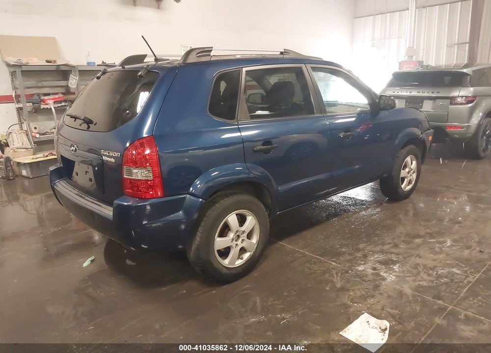 2008 HYUNDAI TUCSON GLS VIN: KM8JM12B88U858359