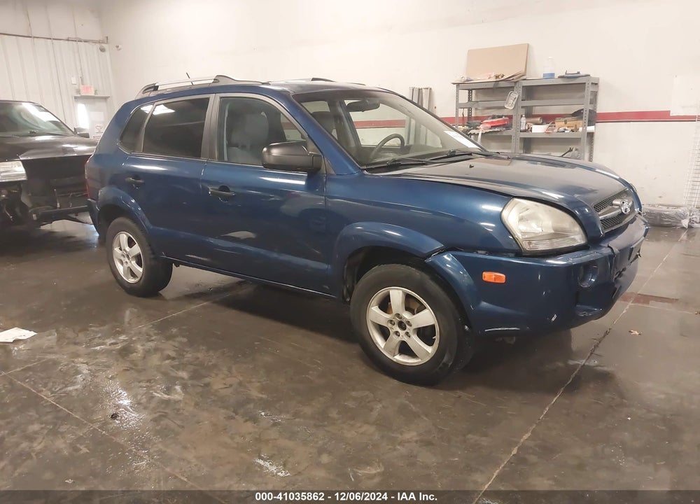 2008 HYUNDAI TUCSON GLS VIN: KM8JM12B88U858359