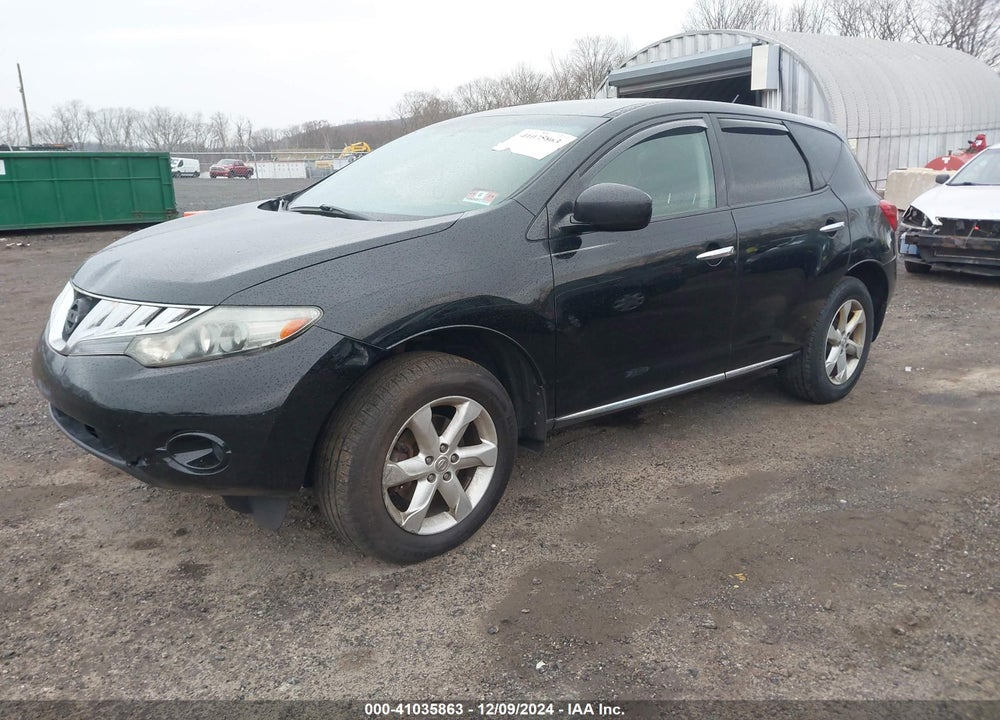 2010 NISSAN MURANO S VIN: JN8AZ1MW2AW135417