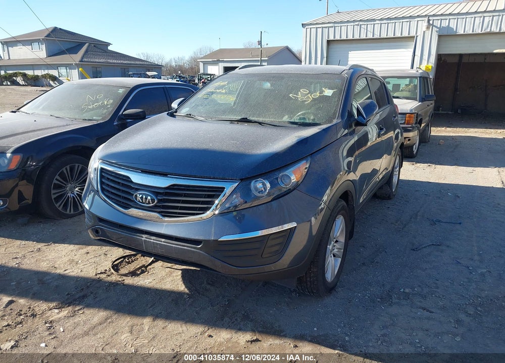 2011 KIA SPORTAGE LX VIN: KNDPB3A22B7054436