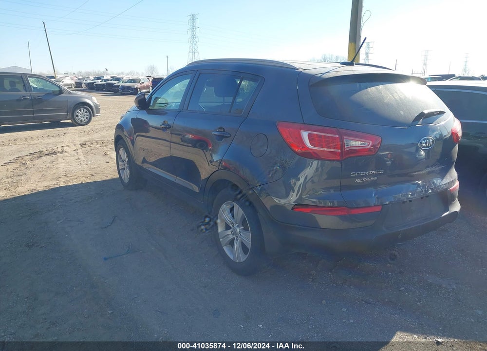 2011 KIA SPORTAGE LX VIN: KNDPB3A22B7054436