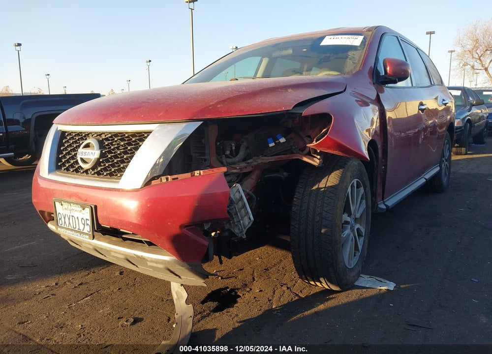 2014 NISSAN PATHFINDER S VIN: 5N1AR2MN1EC630865
