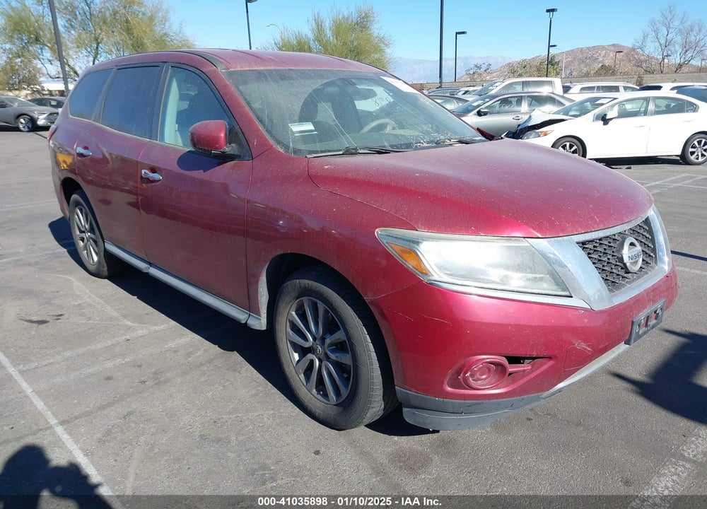2014 NISSAN PATHFINDER S VIN: 5N1AR2MN1EC630865