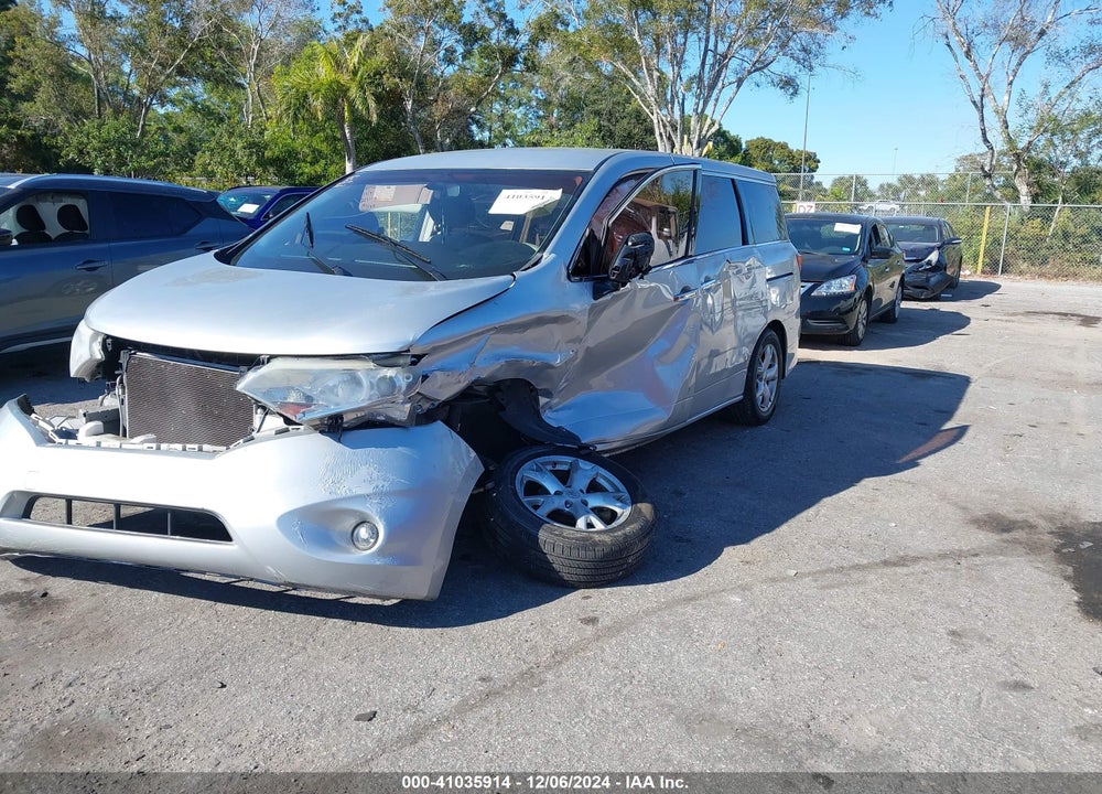 2016 NISSAN QUEST PLATINUM/S/SL/SV VIN: JN8AE2KP6G9153309