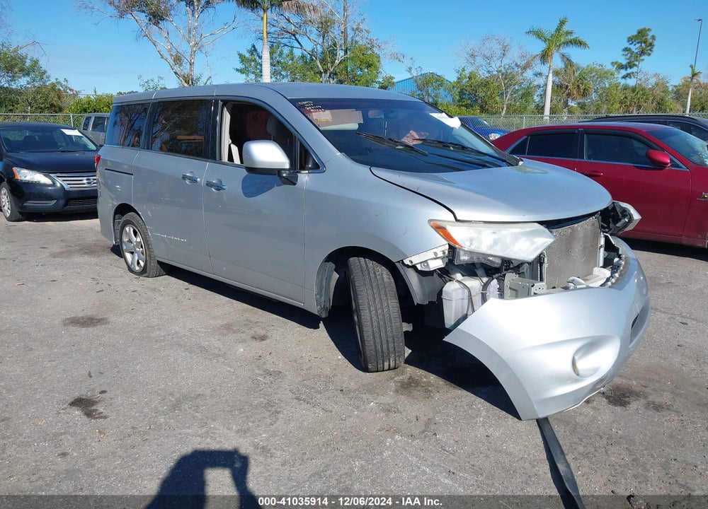 2016 NISSAN QUEST PLATINUM/S/SL/SV VIN: JN8AE2KP6G9153309