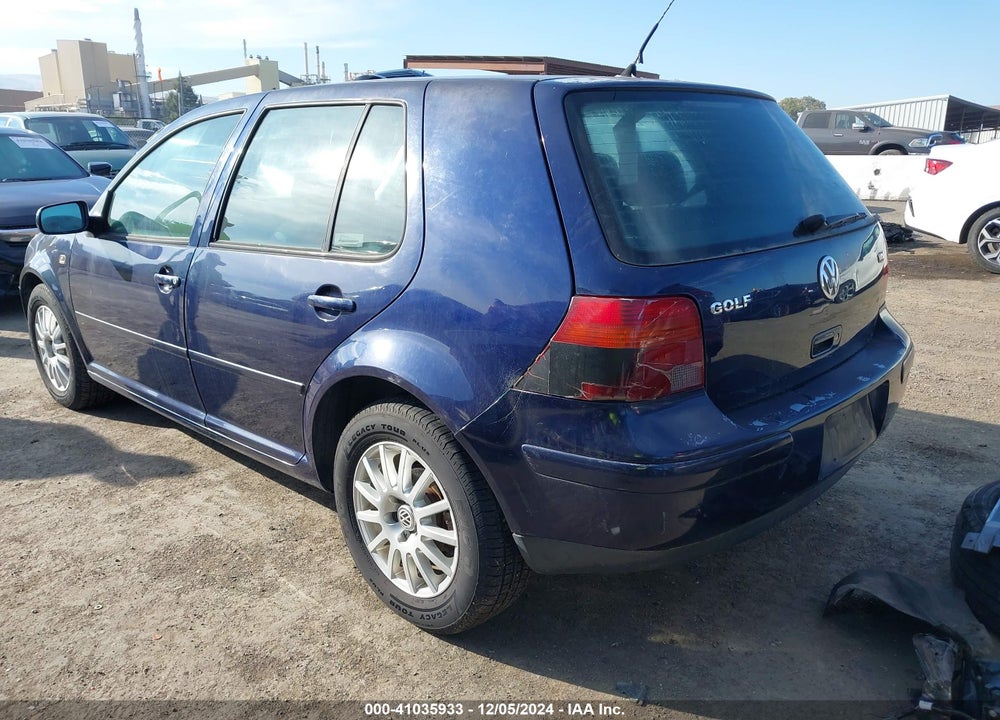 2003 VOLKSWAGEN GOLF GLS TDI VIN: 9BWGP61J434062587